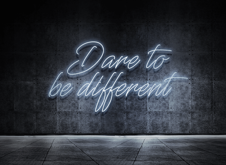 Dare to be different